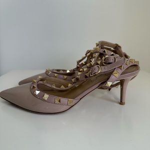 Valentino ROCKSTUD CAGED PUMP size 36